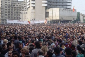 Protest on University Square